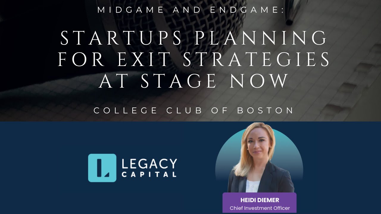 Heidi Diemer - Get To Know Legacy Capital Fund's Chief Investment Officer